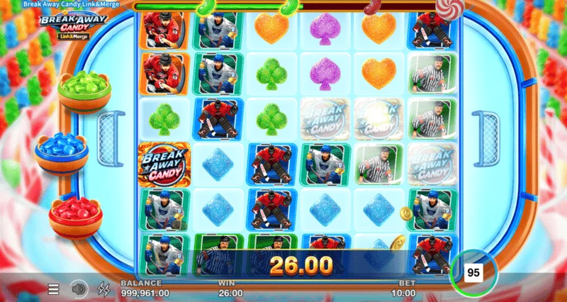 Break Away Candy - activarea Free Spins cu un Multiplier Trail în creștere