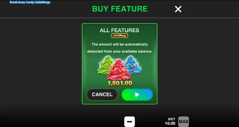 Break Away Candy - modul Multiply Link&Merge cu multiplicatori x2-x10